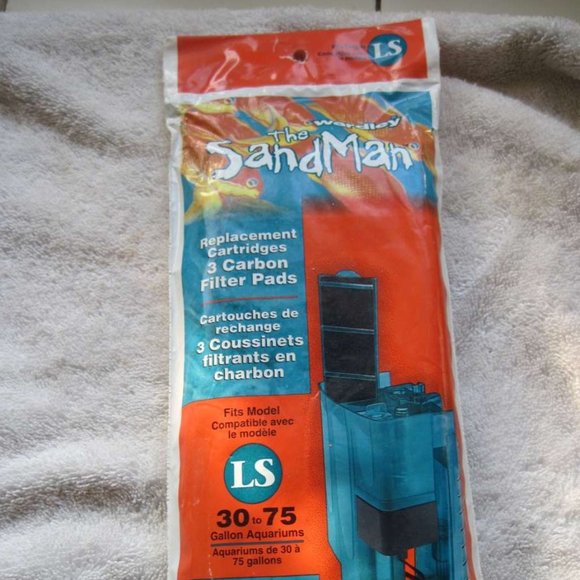 Hartz Wardley 3 Sand Man Model LS 3 Carbon Filter Pads 30 to 35 Gallon Aquariums - Picture 5 of 6